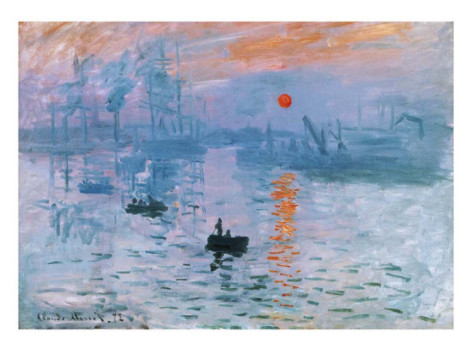 Impression Soleil Levant-Claude Monet Painting - Click Image to Close